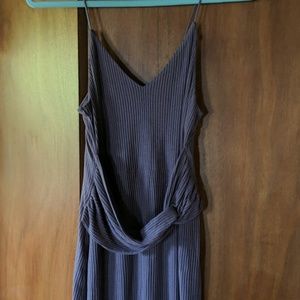 Purple express slip dress